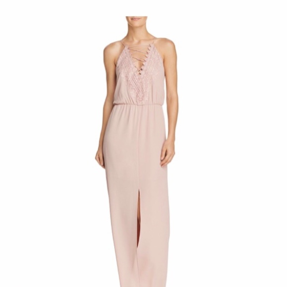 Lace-up maxi dress.  Never been worn!